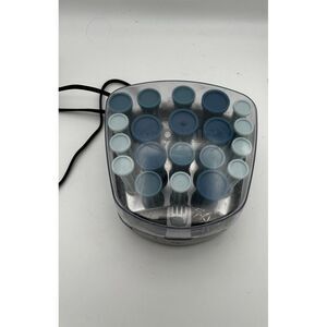 Conair Compact Electric Hot Roller Curler Hair Set 20 Rollers & Clips